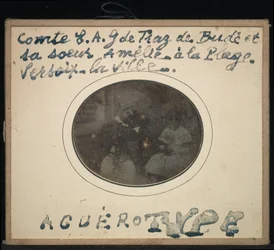 Portrait of Two Children (Comte Ernest Andre Gabriel de Traz de Budé and His Sister Amélie)